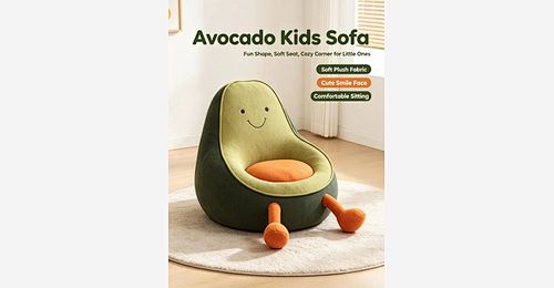 Avocado Shaped Preguiçoso Sofá – Shredded Foam Filled Extendable Floor Lounger - Model MJ-FF017 | Mingjin Pufe China