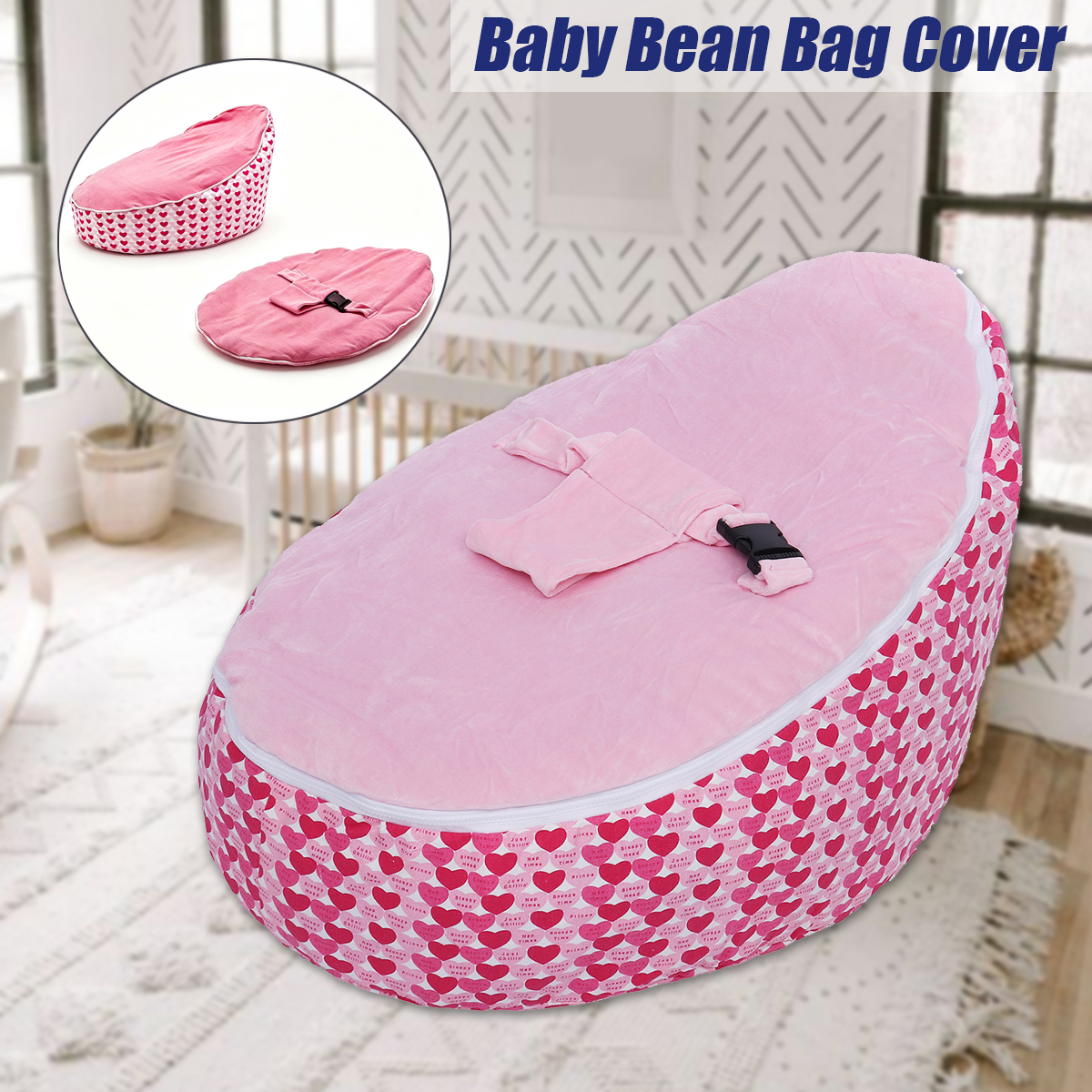 Tampa de cadeira de bebê do bebê do Pufe - Baby Pufe Cair Cover Fabricante & fábrica na China