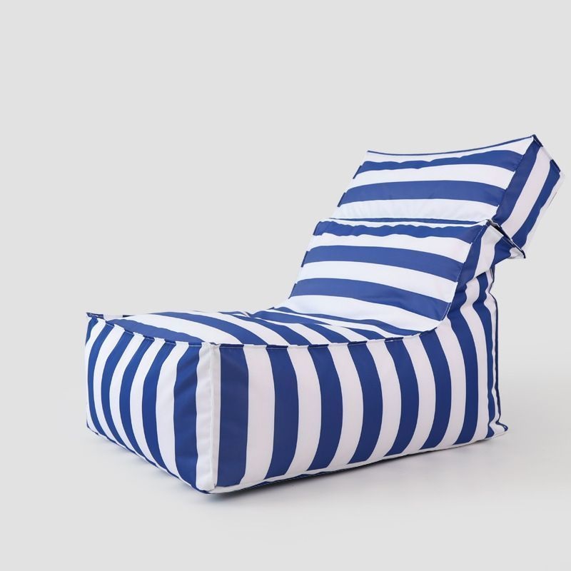 Dobrável Beach Pufe - Azul - Dobrável Beach Pufe Chair Fabricante & fábrica na China