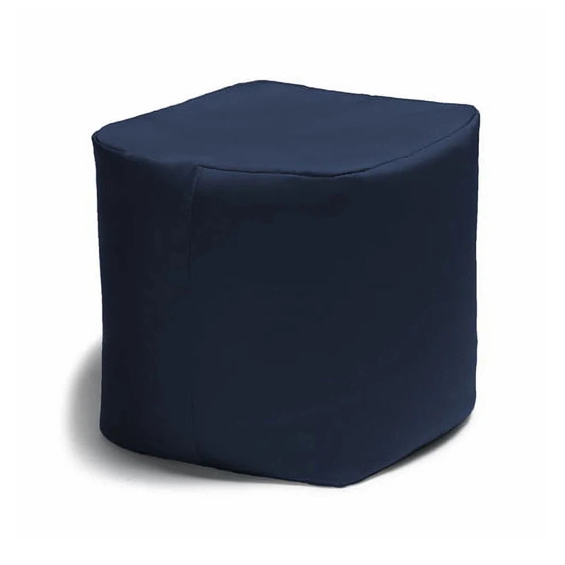 Capa de cadeira casual quadrada para saco de feijão