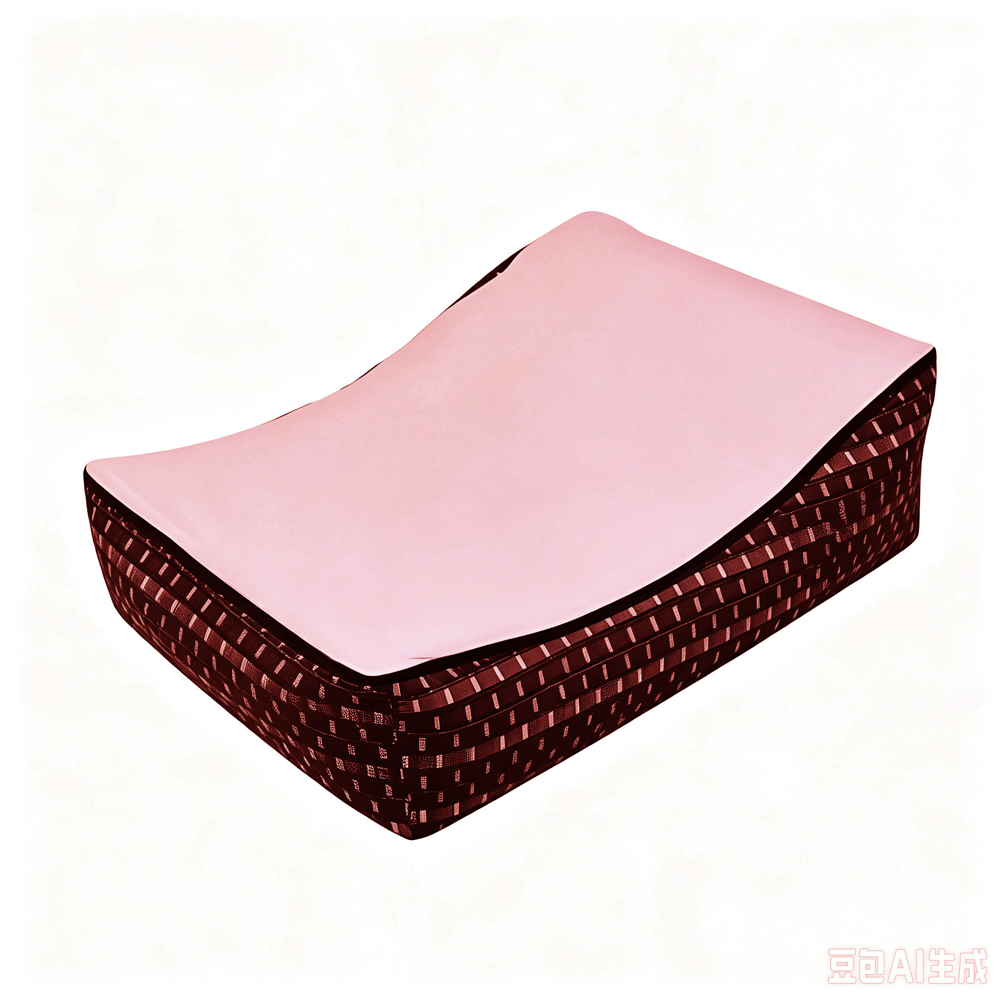 Blush bebê Bean saco sofá detalhe 2
