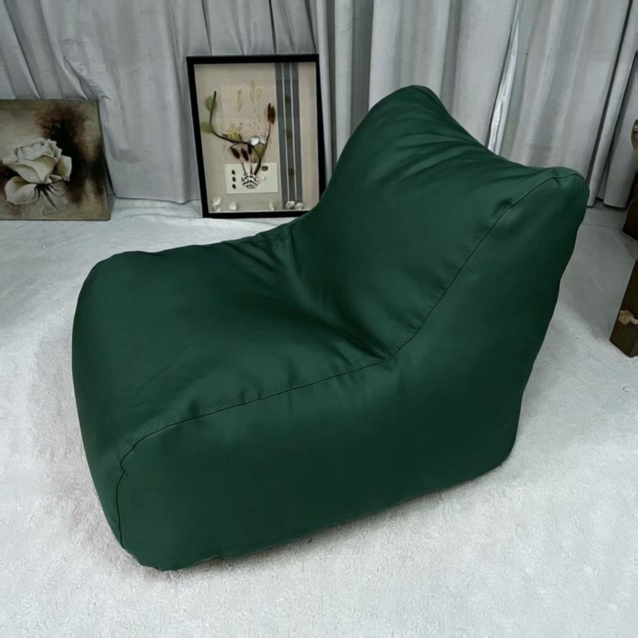 Crianças Verdes Pufe Chair - Crianças Pufe Chair Fabricante & fábrica na China