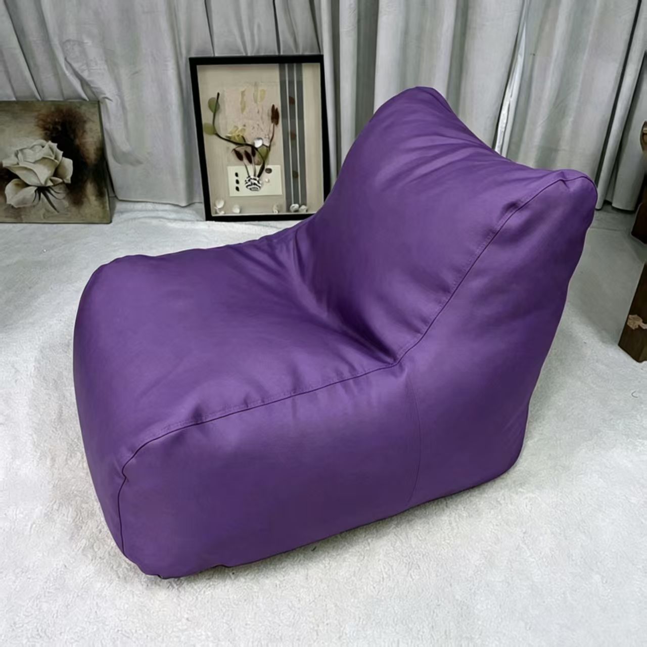 Crianças roxas Pufe Chair - Crianças Pufe Chair Fabricante & fábrica na China