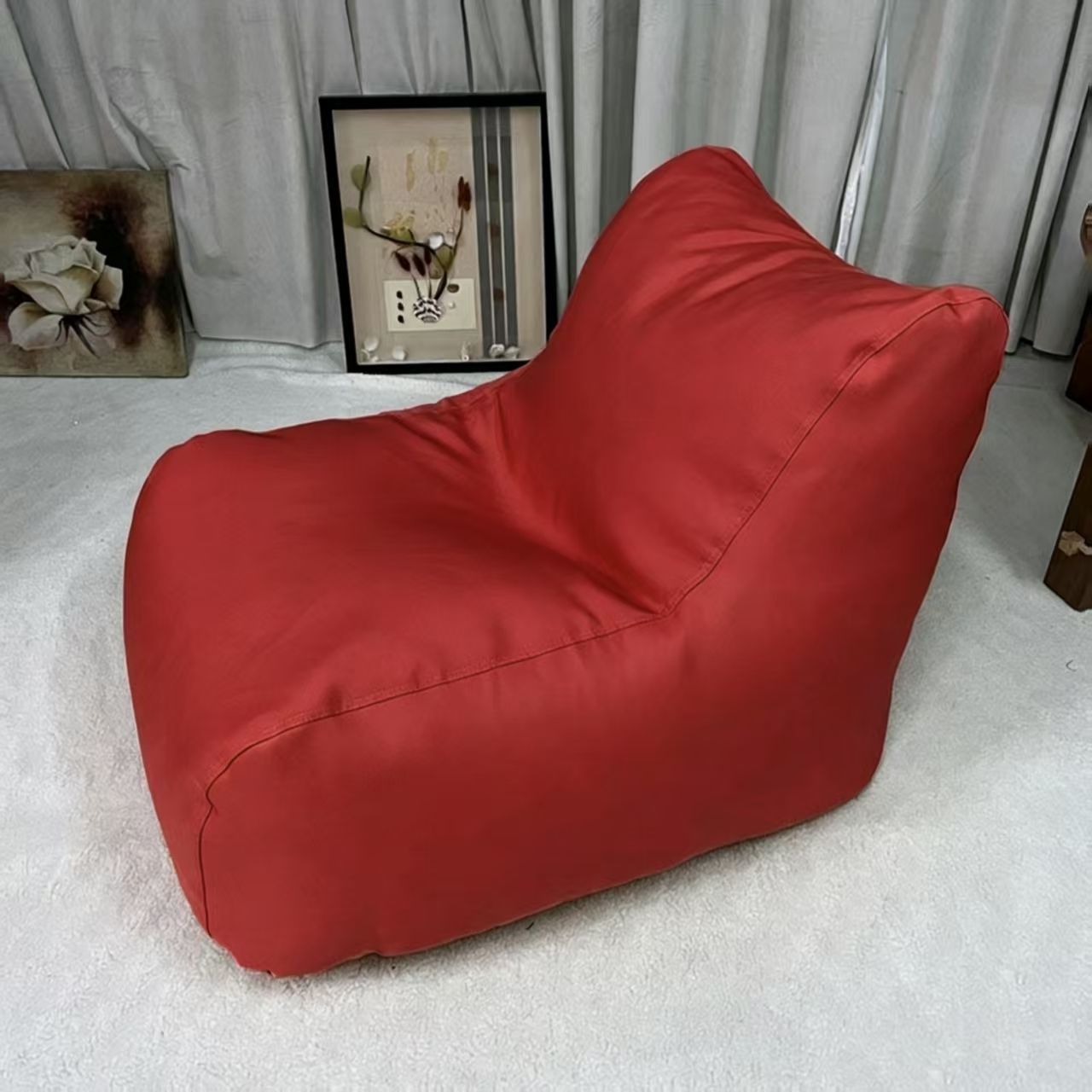 Crianças vermelhas Pufe Chair - Crianças Pufe Chair Fabricante & fábrica na China