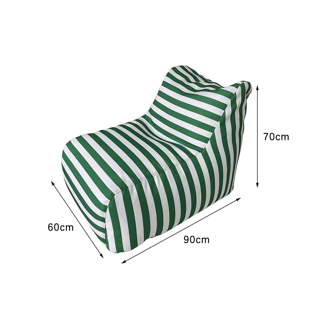 Crianças Stripe Pufe Cadeira No.8 detalhe 2