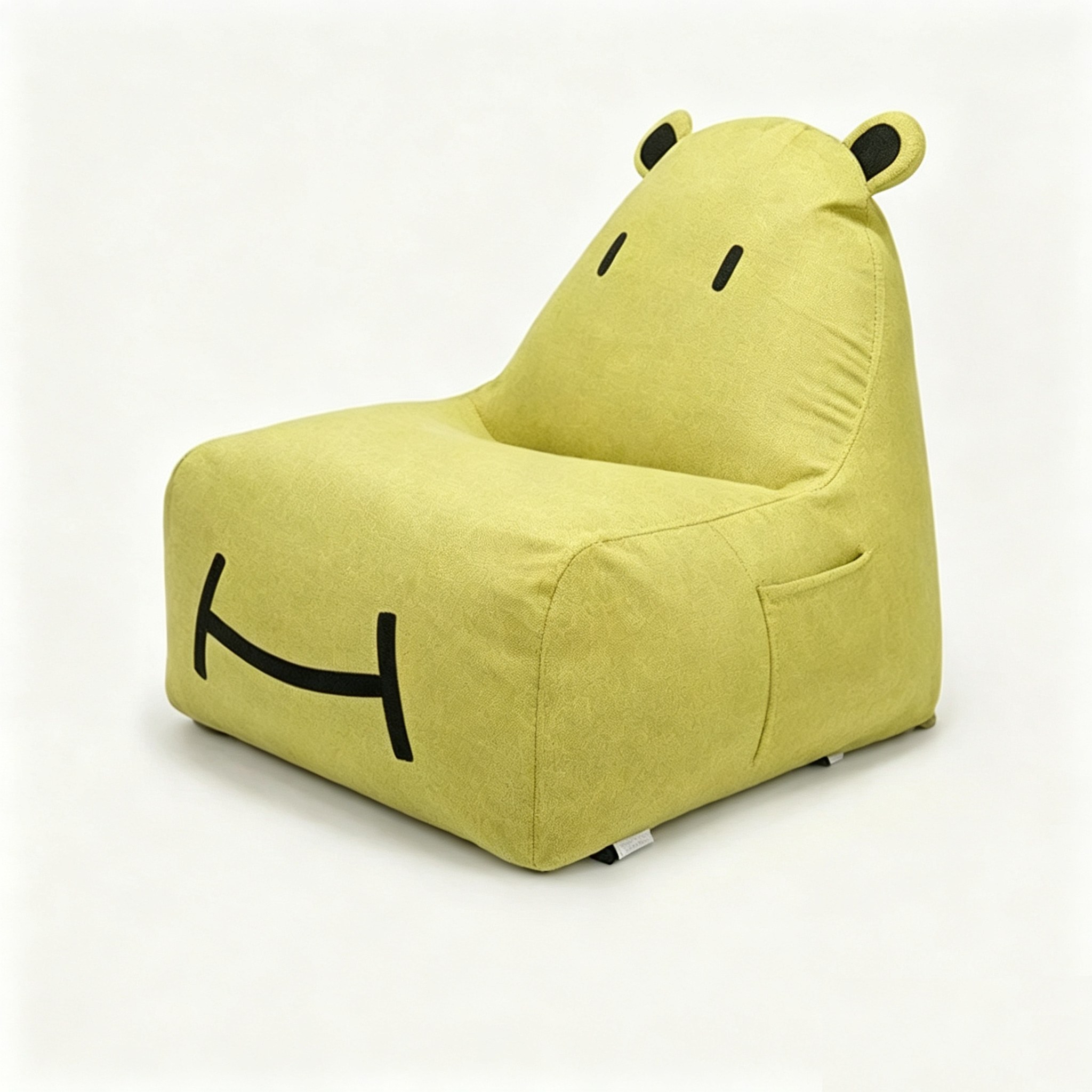 Criança amarela Pufe Chair - Crianças Pufe Chair Fabricante & fábrica na China
