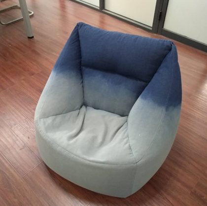 Carvão Lounge Pufe Cadeira