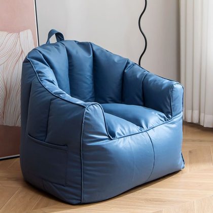 Navy Lounge Pufe Cadeira Capa