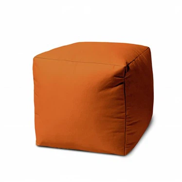 Capa de cadeira com almofada quadrada para saco de feijão