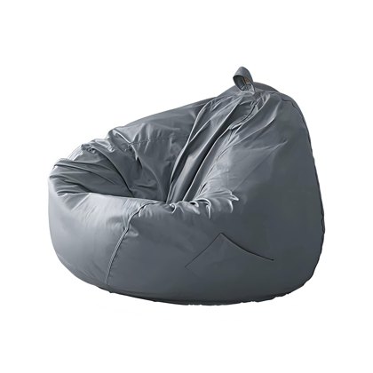 Charcoal Tear Drop Pufe Sofa - Pufe Chair Cover Fabricante & China Fábrica