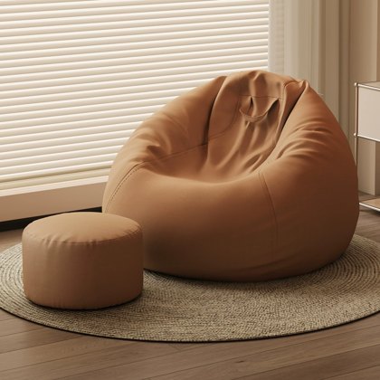 Espresso Tear Drop Pufe Sofa - Pufe Chair Cover Fabricante & fábrica na China