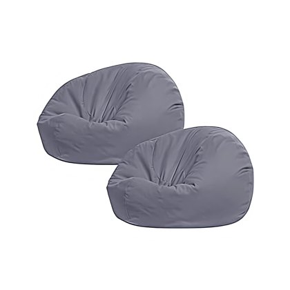 Lágrima cinza leve gota preguiçoso Sofa Pouf - Bean saco cadeira tampa Fabricante & China Fábrica