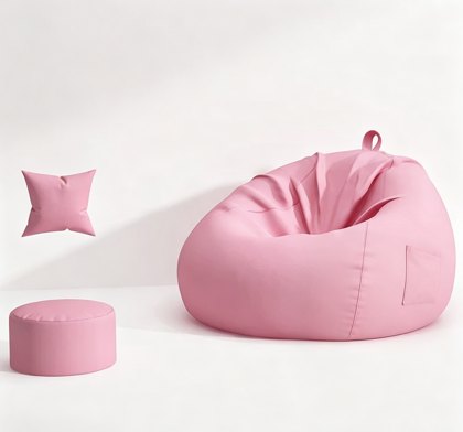 Rose Tear Drop Pufe Sofa - Bean saco cadeira tampa Fabricante & China Fábrica