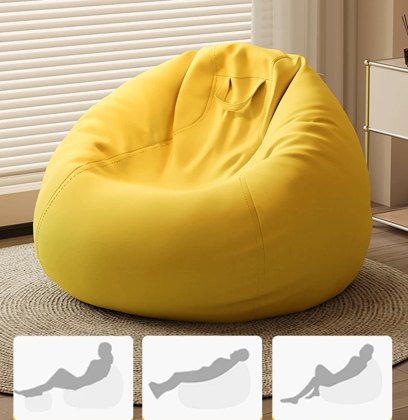 Taupe Tear Drop Pufe Sofa Pouf - Pufe Chair Cover Fabricante & fábrica na China