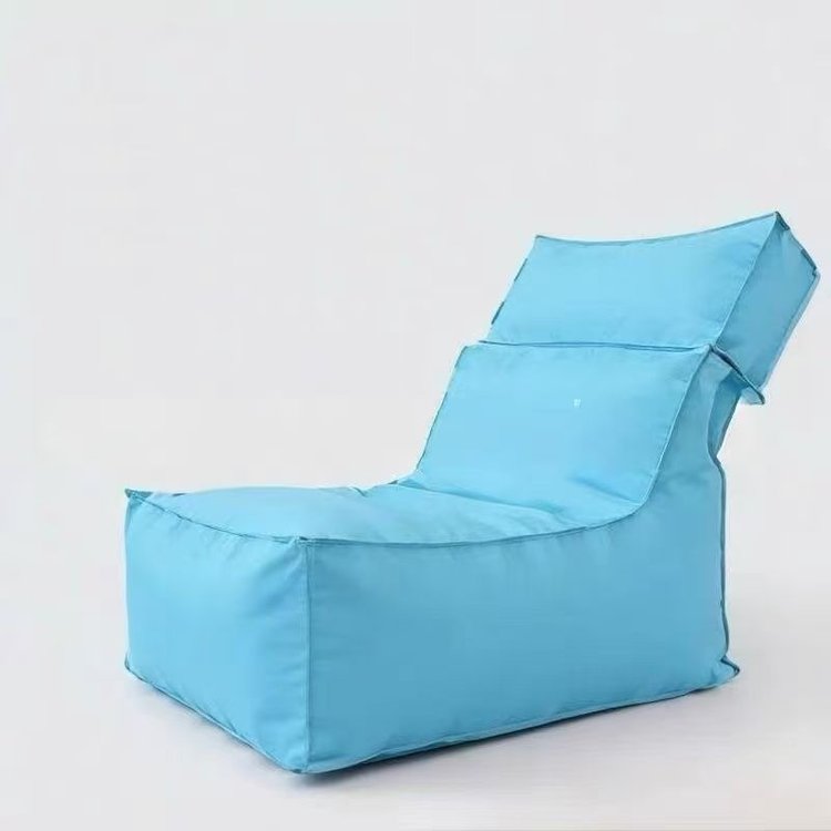 Teal Folded Beach Pufe Chair - Folded Beach Pufe Chair Fabricante & fábrica na China